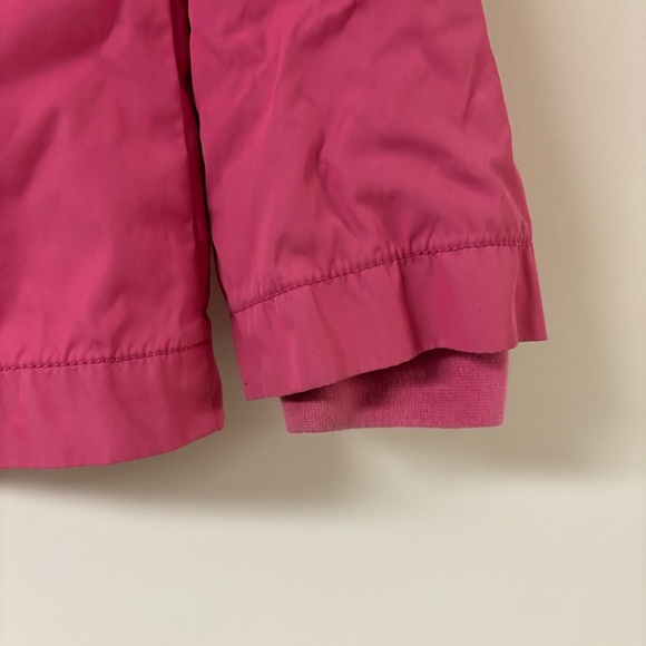 Kids GAP pink lined rain jacket girls size large - Picture 7 of 9